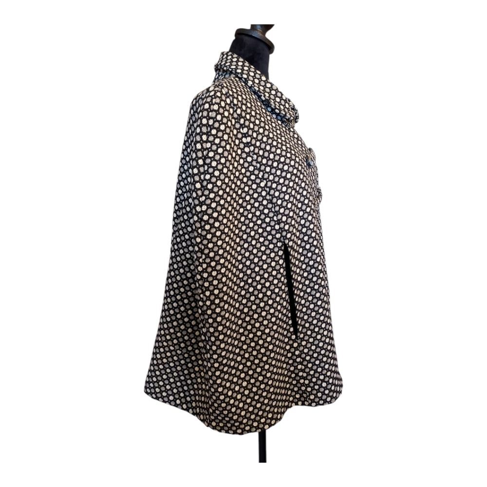 ModCloth x A Beautiful Mess Multicolored Mod-ern Times Cape - Picture 3 of 11